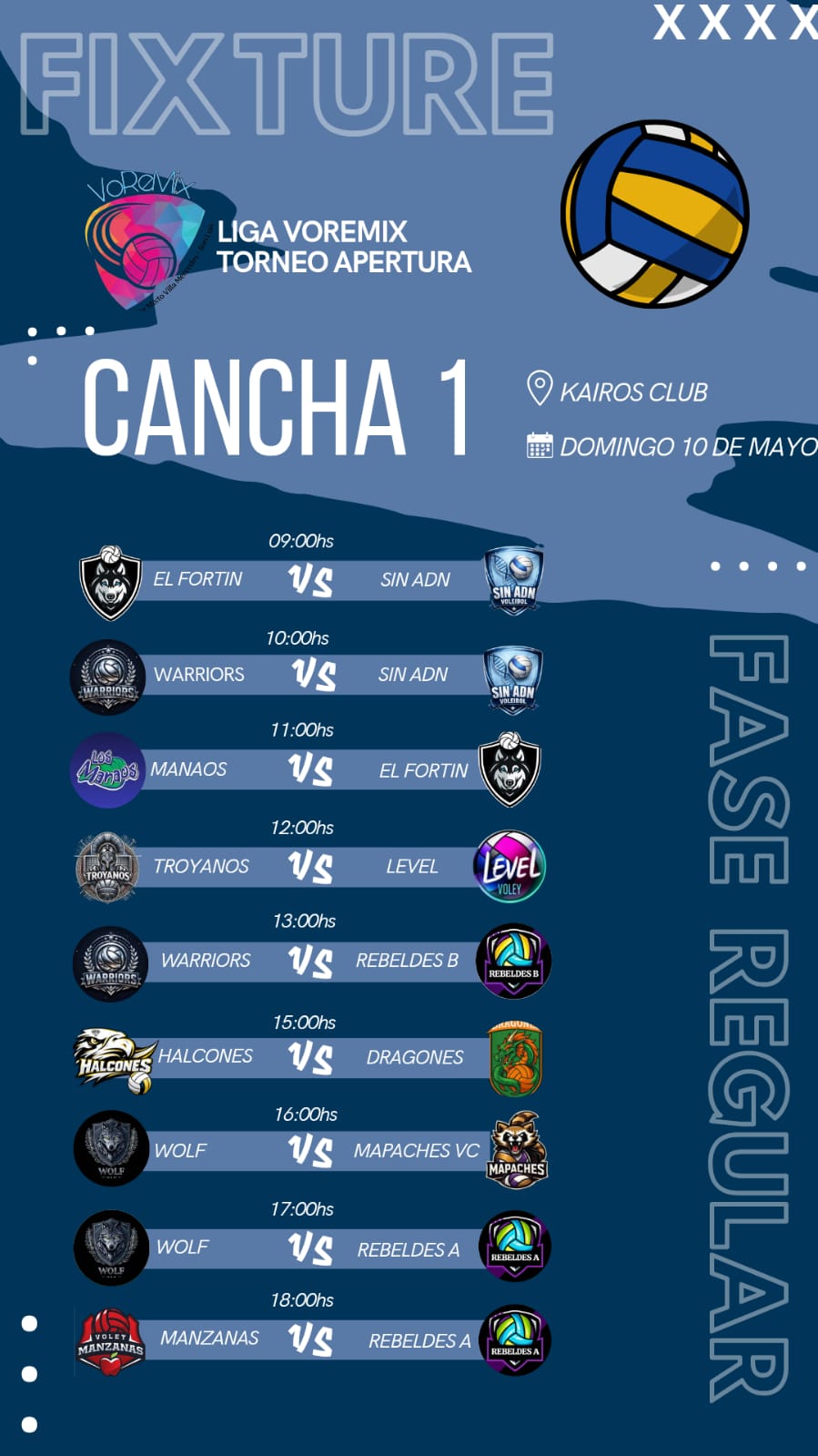 Liga Voremix Mayo 2025